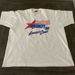 VTG 1992 Ross Perot 4 President single stitch xxl